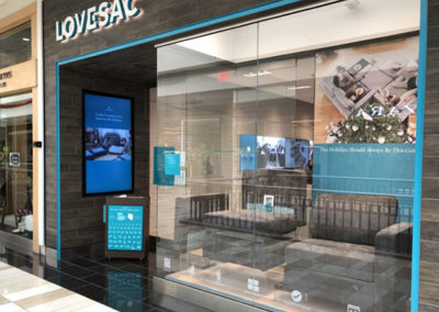 Digital Signage LOVESAC Albany, NY